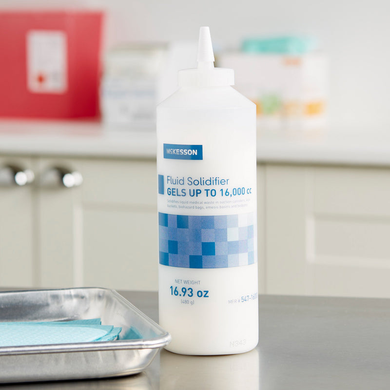 McKesson Fluid Solidifier 16,000 cc Needle Nose Tip Bottle 16 oz. (1152099_CS) 20/CS