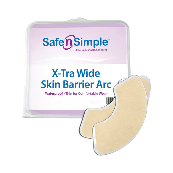 Safe-n'Simple X-Tra Wide Skin Barrier Arc Safe-n'Simple X-Tra Wide (813904_EA) 1/EA