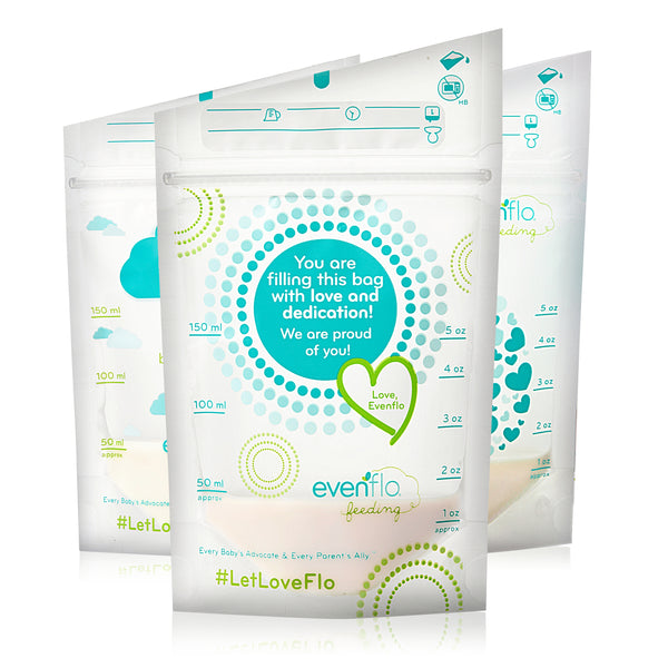 Evenflo Advanced Breast Milk Storage Bag 5 oz. Food Grade Material (1106549_BX) 50/BX