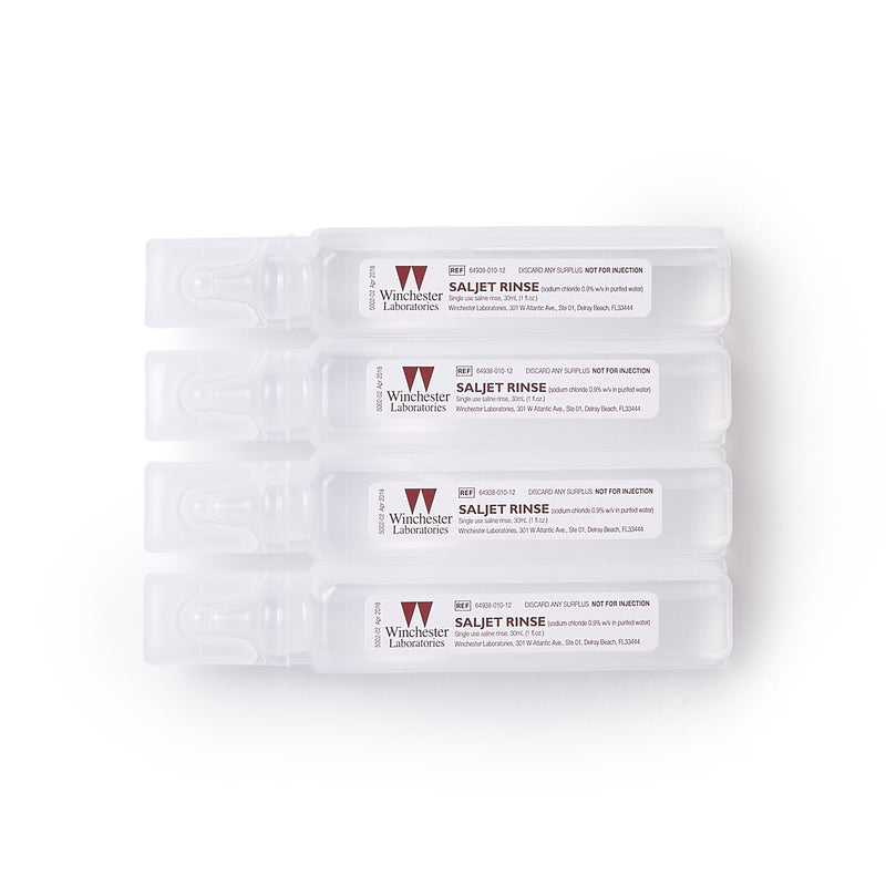 Saljet® Irrigation Solution 0.9% Sodium Chloride, Preservative Free Not for Injection Unit Dose Vial 30 mL (1070988_EA) 1/EA