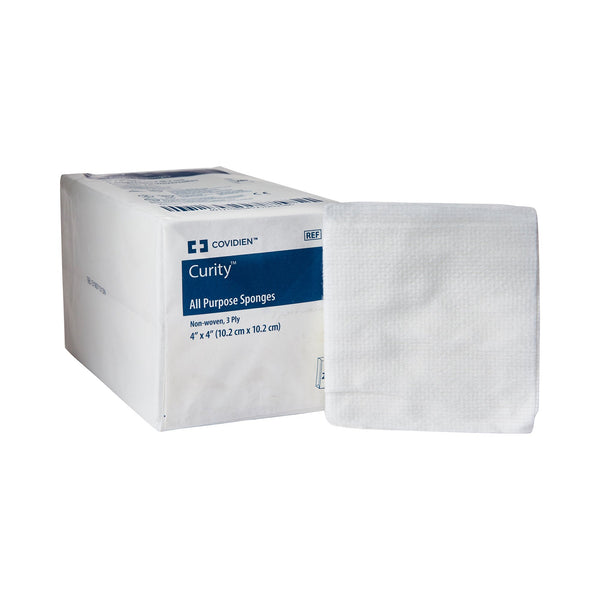 Curity™ Nonwoven Sponge 4 X 4 Inch 3-Ply NonSterile 200 per Pack (194217_BG) 200/BG