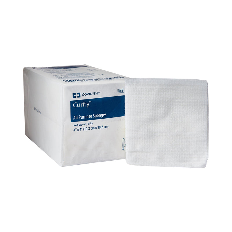 Curity™ Nonwoven Sponge 4 X 4 Inch 3-Ply NonSterile 200 per Pack (194217_BG) 200/BG