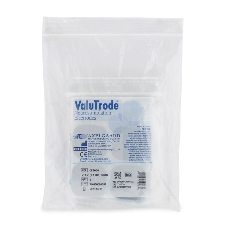ValuTrode® Cloth Electrotherapy Electrode For TENS, NMES, and FES Units (913959_BX) 4/BX