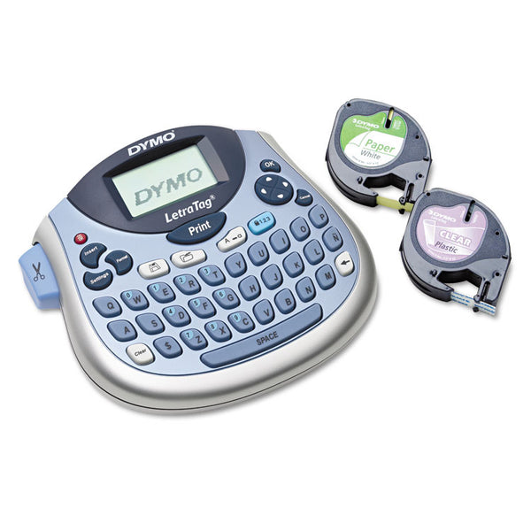 DYMO® LetraTag 100T Label Maker, 2 Lines, 6.7 x 2.8 x 5.7 (DYM2174540)