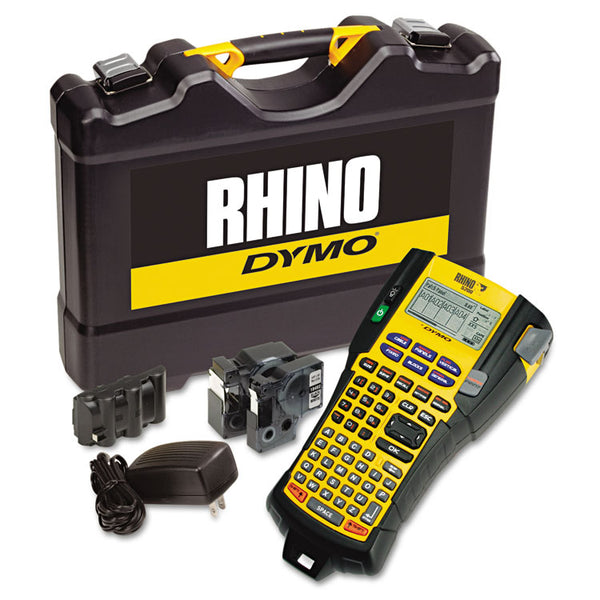 DYMO® Rhino 5200 Industrial Label Maker Kit, 5 Lines, 4.9 x 9.2 x 2.5 (DYM1756589)