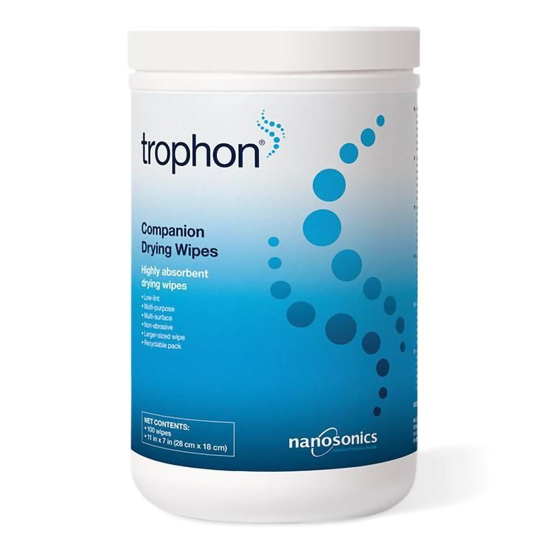 trophon® Companion Drying Wipe 100 Count For trophon®2 Ultrasound Probe (1215613_CT) 1/CT