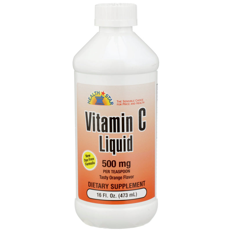 Geri-Care® Vitamin C Supplement Ascorbic Acid 500 mg Strength Liquid 16 oz. (703057_CS) 12/CS