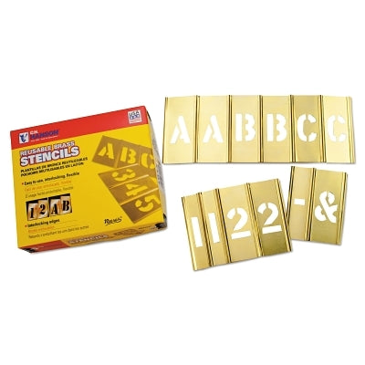 C.H. Hanson 2&quot; 77 Piece Letter & Numberset (337-10111) 1 Set