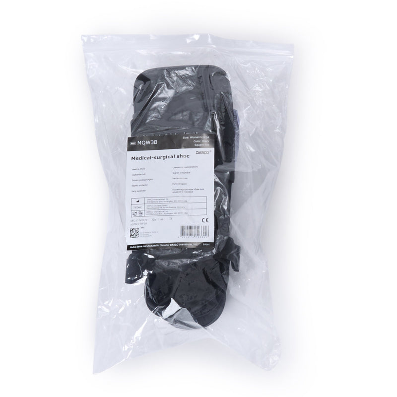 MedSurg™ Post-Op Shoe Large Female Black (683889_CS) 36/CS