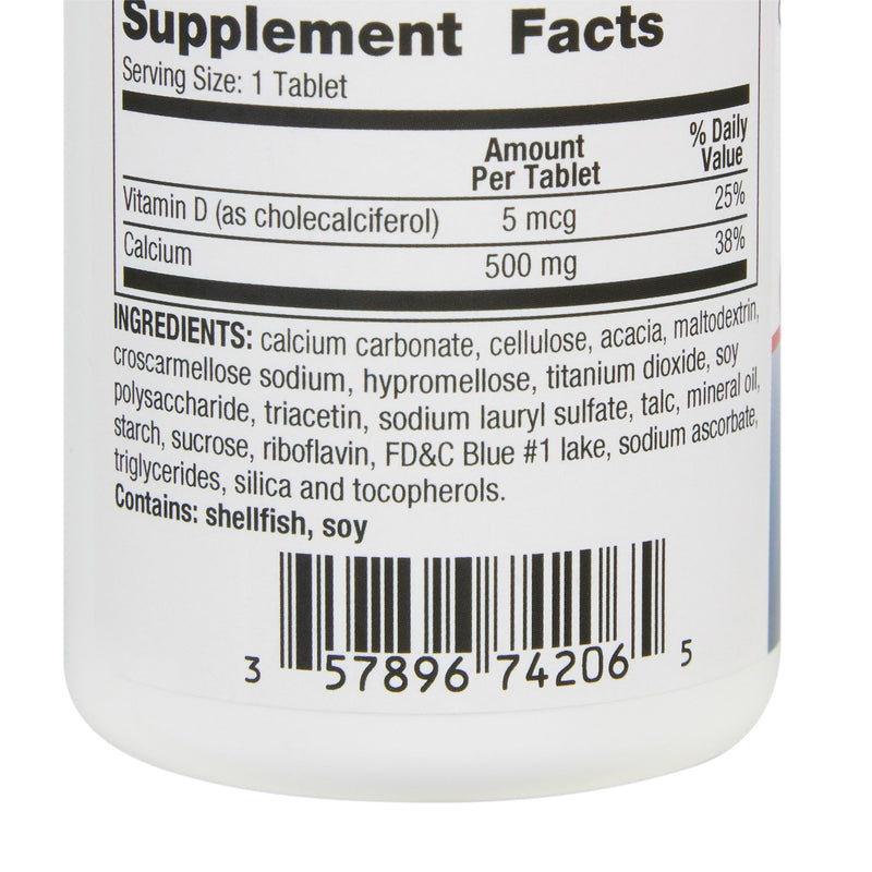 Geri-Care® Joint Health Supplement Oyster Shell 500 mg Strength Tablet 60 per Bottle (774605_CS) 12/CS