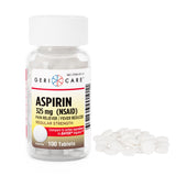 Geri-Care® Pain Relief 325 mg Strength Aspirin Tablet 100 per Bottle (1239063_CS) 600/CS