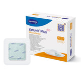 Zetuvit® Plus Silicone Border Super Absorbent Dressing Silicone Adhesive 4 X 4 Inch Square (1242904_EA) 1/EA