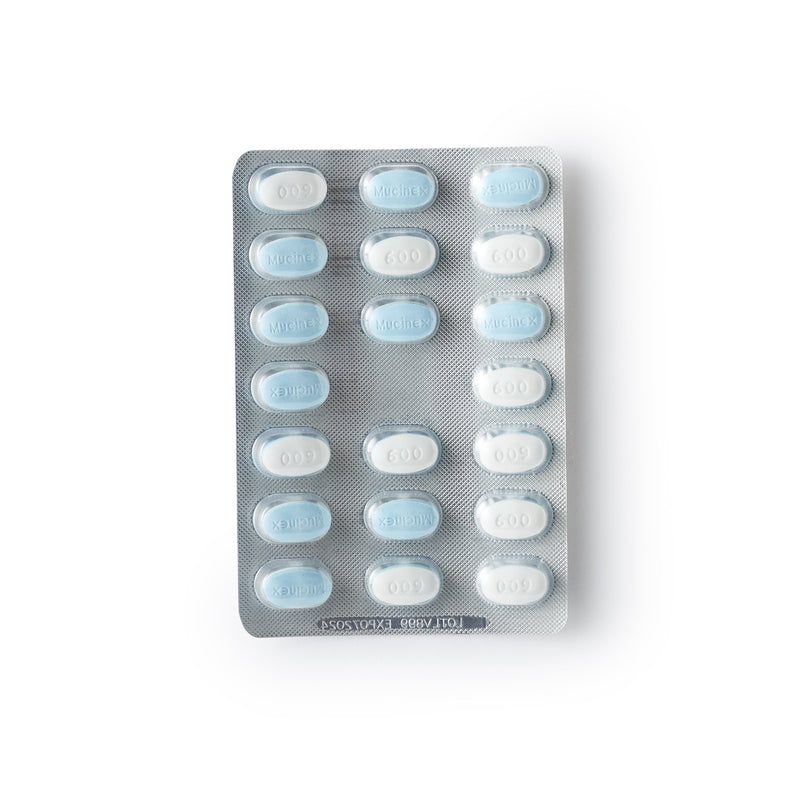 Mucinex® Cold and Cough Relief 600 mg Strength Tablet 20 per Box (852697_BX) 20/BX