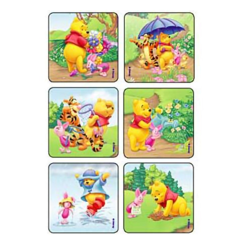 Kids Love Stickers® 90 per Pack Sunny time Pooh and Pals Sticker 2-1/2 Inch (520858_PK) 90/PK