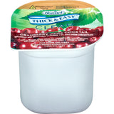 Thick & Easy® Thickened Beverage 4 oz. Portion Cup Cranberry Juice Cocktail Flavor Liquid IDDSI Level 3 Moderately Thick/Liquidized (690738_CS) 24/CS