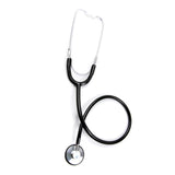 McKesson General Exam Stethoscope Black 1-Tube 21 Inch Tube Single Sided Chestpiece (1007588_EA) 1/EA