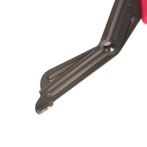 McKesson Medicut™ Trauma Shears Pink 7-1/4 Inch Length Medical Grade Stainless Steel NonSterile Finger Ring Handle Blunt Tip / Blunt Tip (1089415_CS) 10/CS