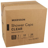 McKesson Shower Cap One Size Fits Most Clear (477081_CS) 2000/CS