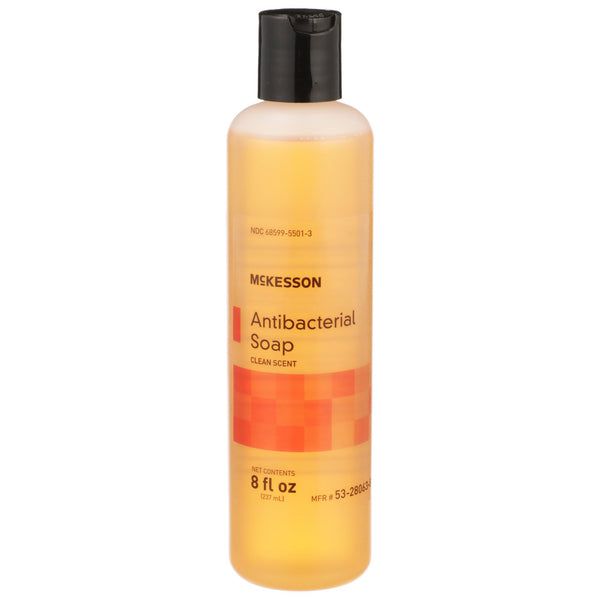 McKesson Antibacterial Soap Liquid 8 oz. Bottle Clean Scent (1067682_EA) 1/EA