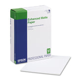 Epson® Ultra Premium Matte Presentation Paper, 10 mil, 8.5 x 11, Matte White, 250/Pack (EPSS041914)