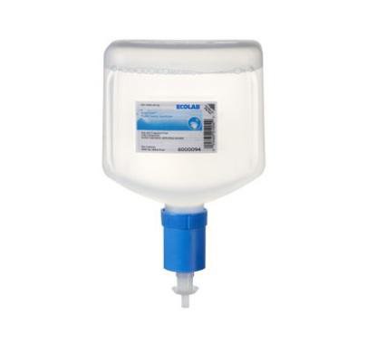 Ecolab® Quik Care Hand Sanitizer 750 mL Ethyl Alcohol Foaming Dispenser Refill Bottle (978874_CS) 6/CS