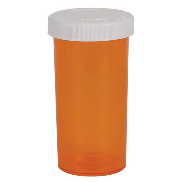 Ezydose® Push & Turn Prescription Vial 60 DRAM Amber (739960_CS) 70/CS