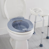 McKesson Sitz Bath Round Gray Plastic 2000 mL Bag Graduated, 500 mL Increments up to 2000 mL (1103376_EA) 1/EA