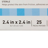 McKesson No Sting Skin Barrier Wipe 75 to 100% Strength Hexamethyldisiloxane Individual Packet Sterile (1088820_EA) 1/EA