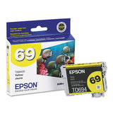 Epson® T069420-S (69) DURABrite Ink, Yellow (EPST069420S) Each