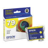 Epson® T079420 (79) Claria High-Yield Ink, 810 Page-Yield, Yellow (EPST079420) Each