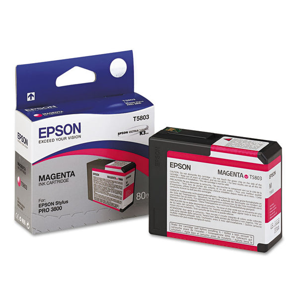 Epson® T580300 UltraChrome K3 Ink, Magenta (EPST580300)