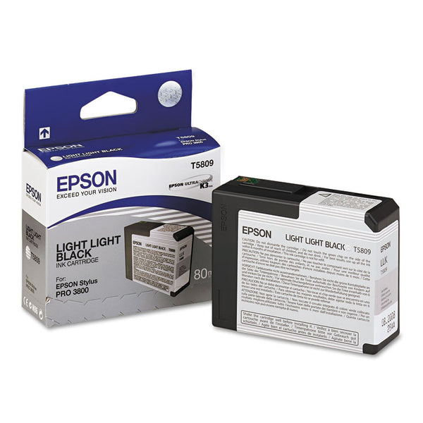 Epson® T580900 UltraChrome K3 Ink, Light Light Black (EPST580900)