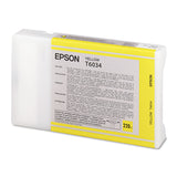 Epson® T603400 (60) UltraChrome K3 Ink, Yellow (EPST603400) Each
