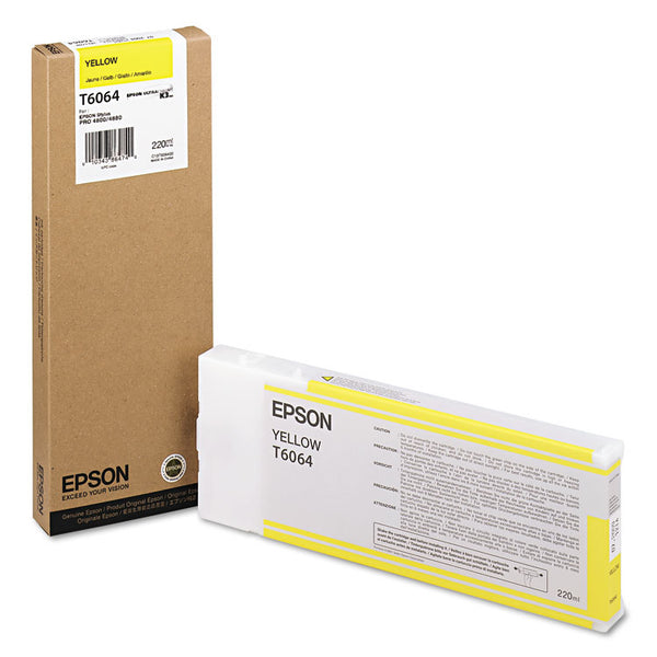 Epson® T606400 (60) Ink, Yellow (EPST606400)