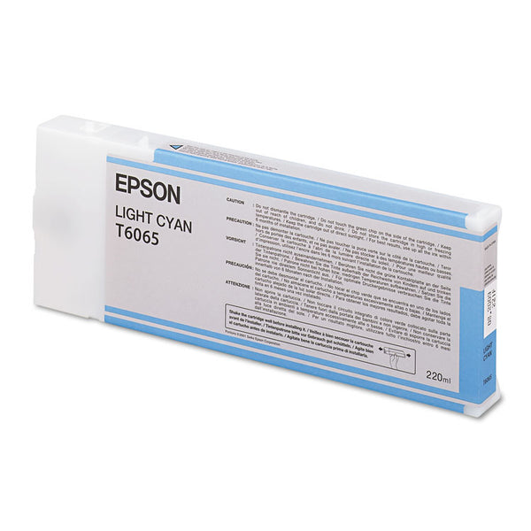 Epson® T606500 (60) Ink, Light Cyan (EPST606500)