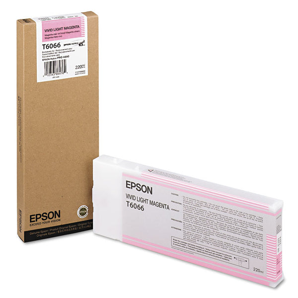 Epson® T606600 (60) Ink, Vivid Light Magenta (EPST606600)