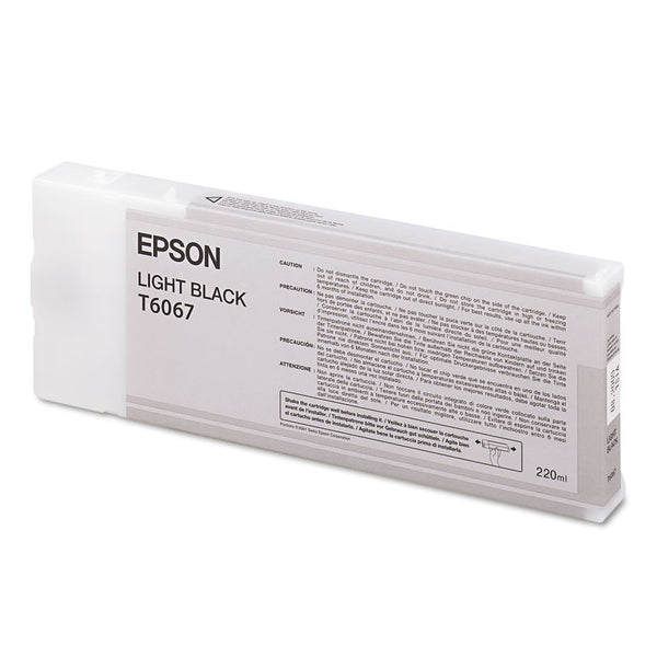 Epson® T606700 (60) Ink, Light Black (EPST606700)