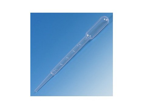 Globe Scientific Transfer Pipette 7.5 mL 0.5 mL Graduation Increments NonSterile (816145_BX) 500/BX
