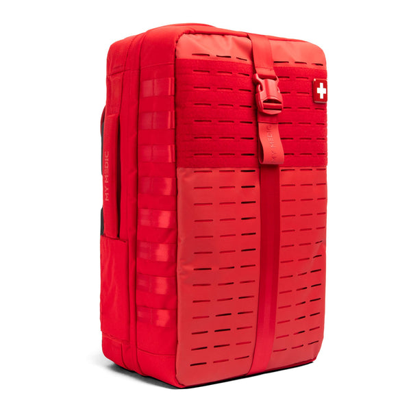 My Medic™ The MEDIC Pro First Aid Kit 10 Person Red Nylon Backpack (1207727_EA) 1/EA