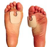 Dr. Jill's J-18 Callus Pad One Size Fits Most Adhesive Foot (940278_BG) 100/BG