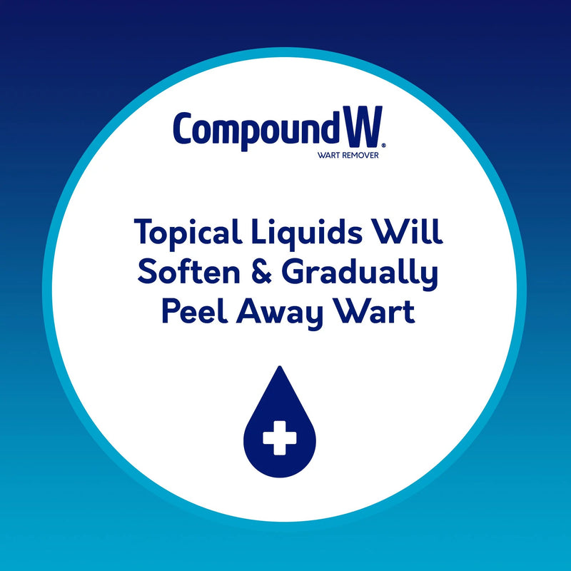 Compound W® Wart Remover 17% Strength Topical Solution 0.31 oz. (1218797_EA) 1/EA