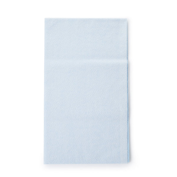 McKesson Stretcher Sheet Flat 40 W X 72 L Inch Blue 50% Cellulose Tissue / 50% Polyethylene Film Disposable (278382_CS) 50/CS