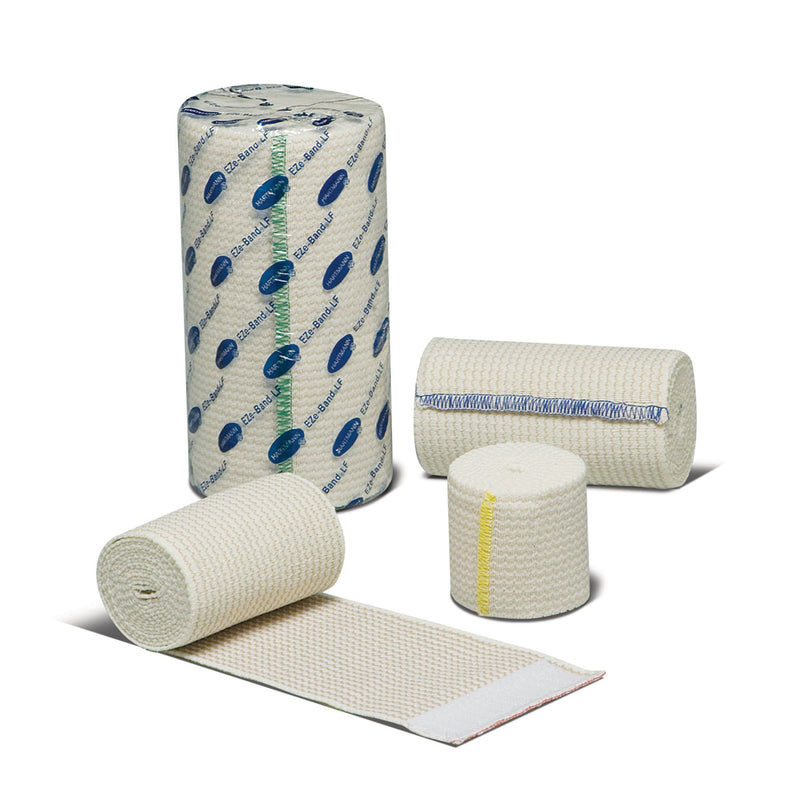 EZe-Band® LF Elastic Bandage 3 Inch X 5 Yard Double Hook and Loop Closure Tan NonSterile Standard Compression (442366_CS) 60/CS