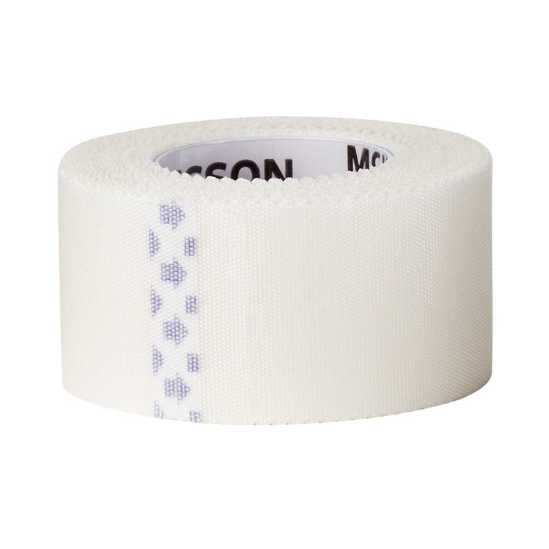 McKesson Medical Tape White 1 Inch X 10 Yard Silk-Like Cloth NonSterile (455534_RL) 1/RL
