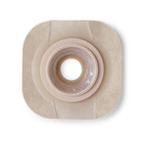 New Image™ CeraPlus™ Ostomy Barrier Precut, Extended Wear Adhesive Tape Borders 44 mm Flange Green Code System 7/8 Inch Opening (1158419_BX) 5/BX