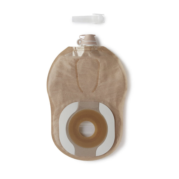 Premier™ Urostomy Pouch One-Piece System 9 Inch Length Flat, Pre-Cut 32 mm Stoma Drainable (1125582_BX) 10/BX