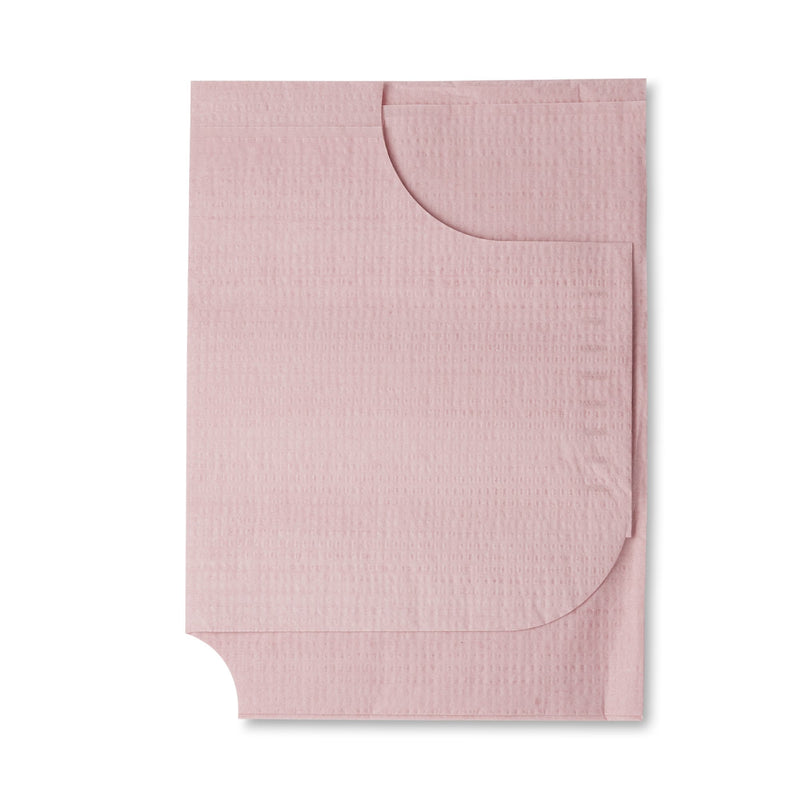 McKesson Exam Cape Mauve One Size Fits Most Front / Back Opening Without Closure Unisex Disposable (180609_CS) 100/CS