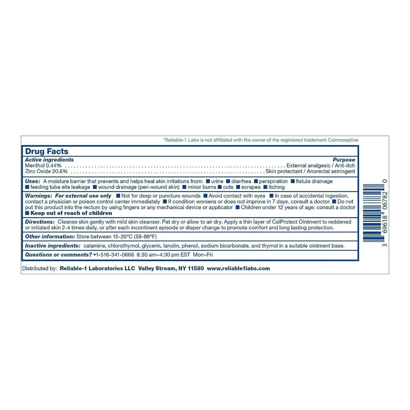 CalProtect® Skin Protectant 4 oz. Tube Ointment (1232778_EA) 1/EA