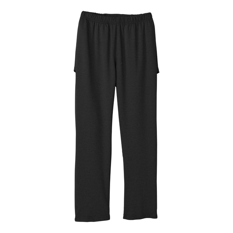 Silverts® Adaptive Pants Back Overlap 3X-Large Black Female (1219553_EA) 1/EA
