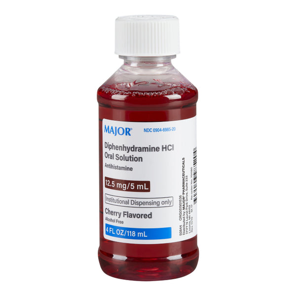 Major Pharmaceuticals Children's Allergy Relief 12.5 mg Strength Liquid 4 oz. (1213286_EA) 1/EA